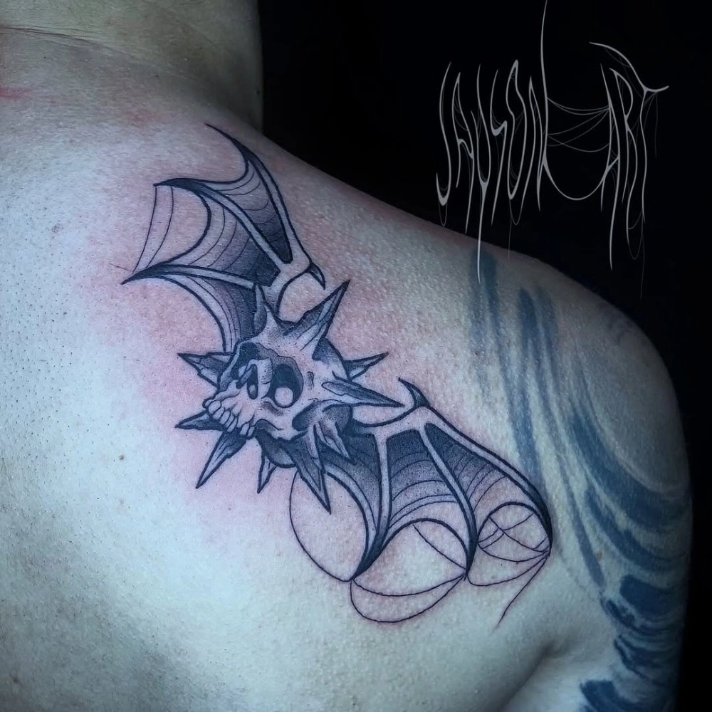 Blackwork tetování od Alexe – TX5 Olomouc, ukázka 7