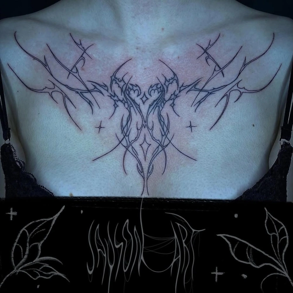 Blackwork tetování od Alexe – TX5 Olomouc, ukázka 9