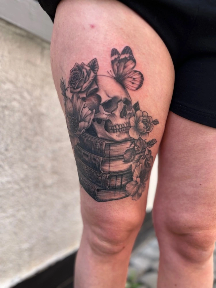 Blackwork tetování od Martina Bunny – TX5 Olomouc, ukázka 15