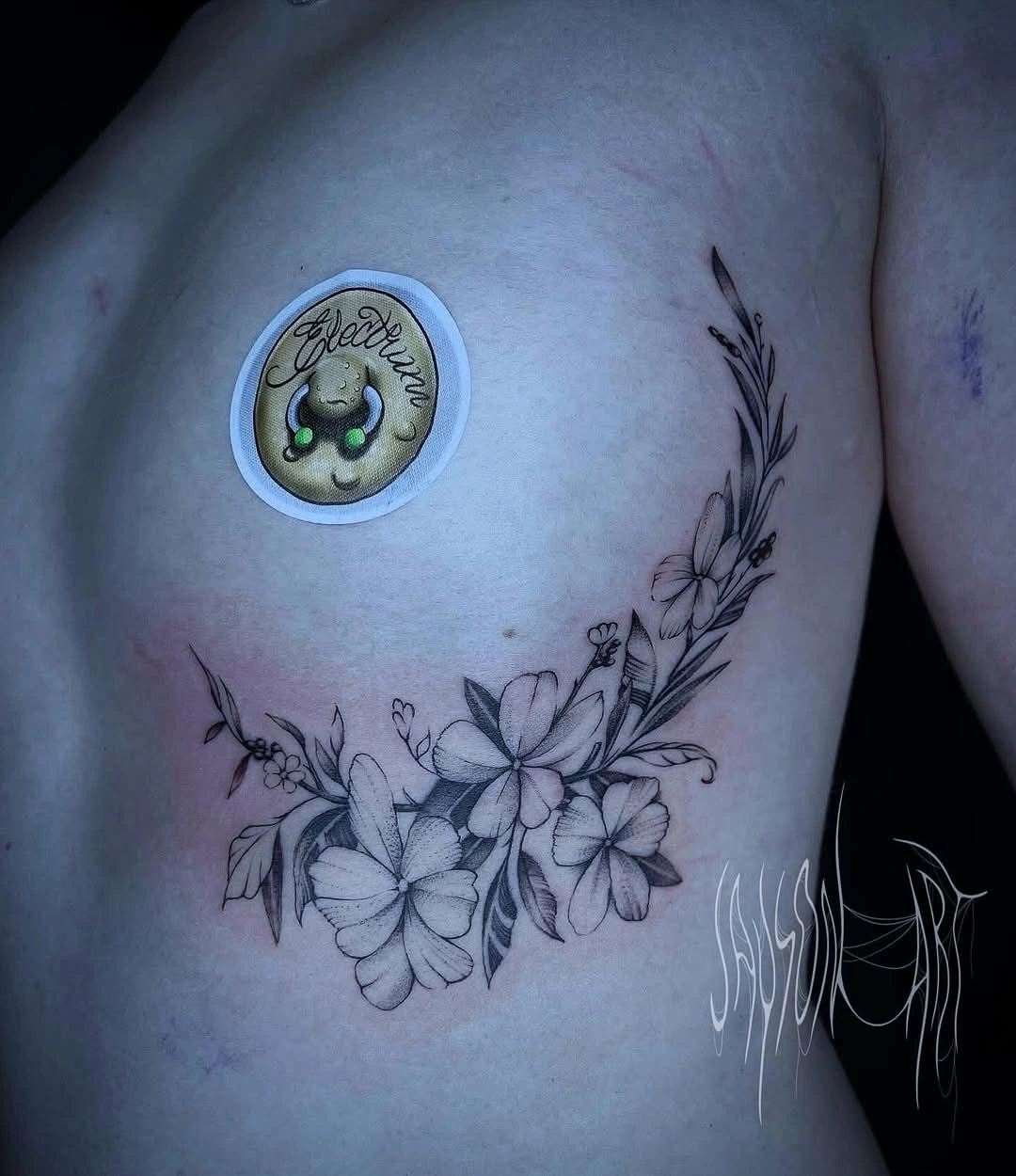 Blackwork tetování od Alexe – TX5 Olomouc, ukázka 1