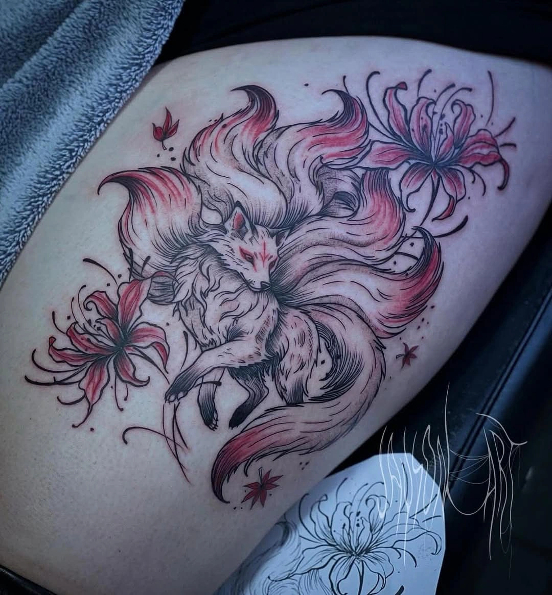 Blackwork tetování od Alexe – TX5 Olomouc, ukázka 3