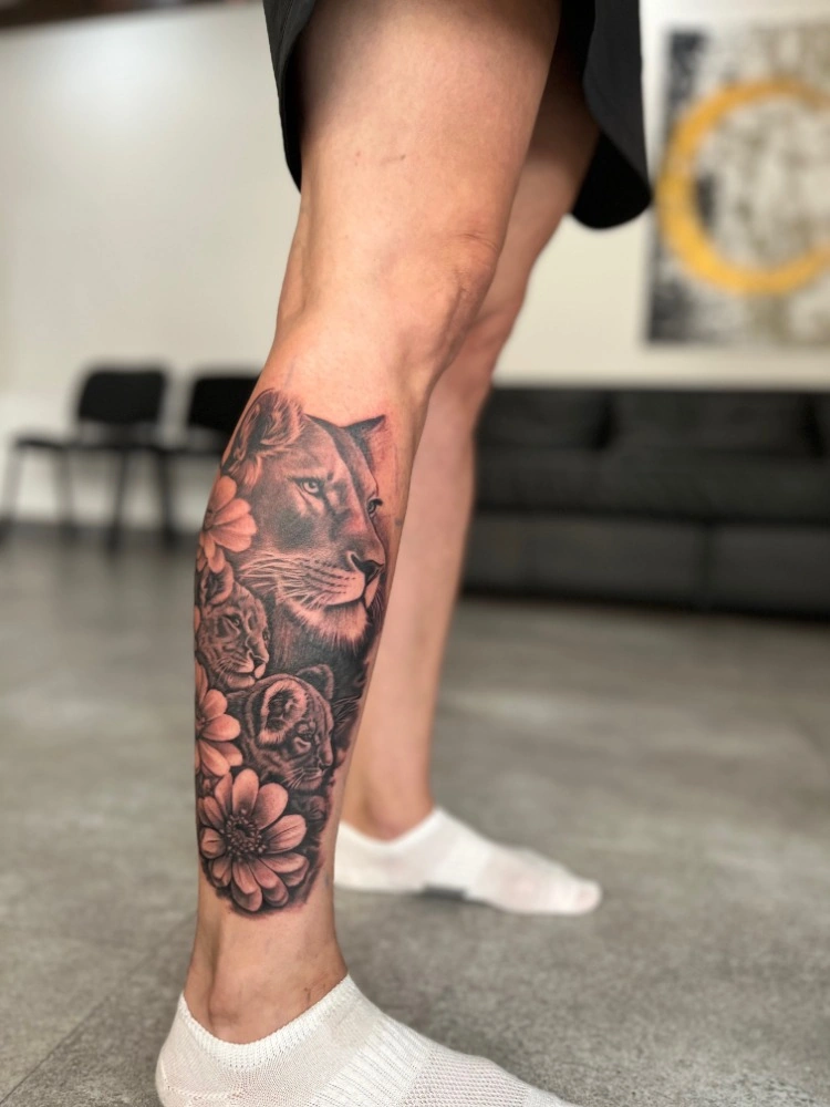 Blackwork tetování od Martina Bunny – TX5 Olomouc, ukázka 17