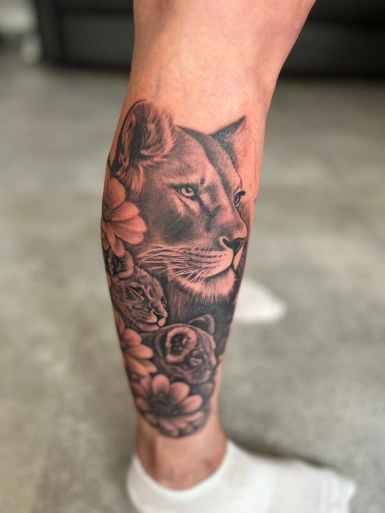 Blackwork tetování od Martina Bunny – TX5 Olomouc, ukázka 18