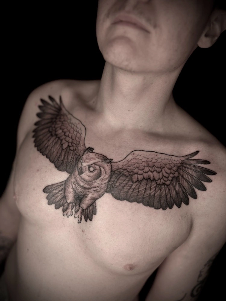 Blackwork dotwork tetování od Teda – TX5 Olomouc, ukázka 13