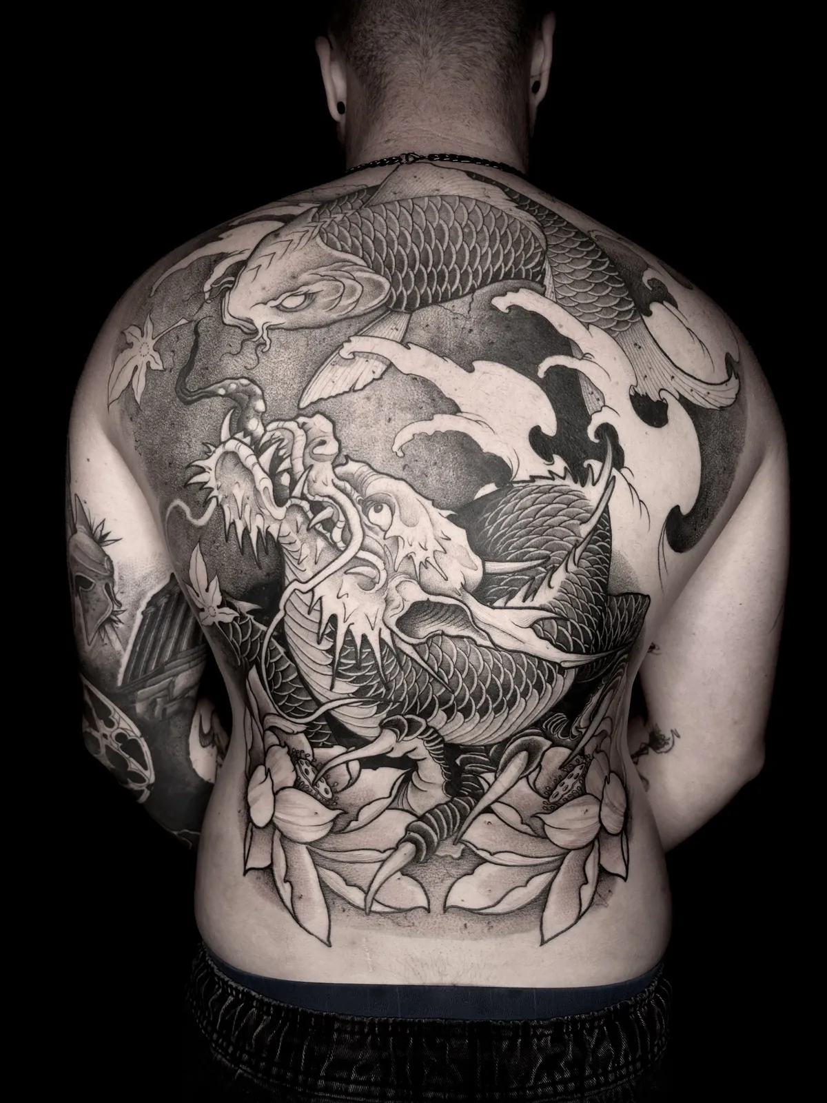 Blackwork dotwork tetování od Teda – TX5 Olomouc, ukázka 26